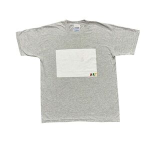 Vintage 90s London ART Tee Museum Screen Stars Single Stitch T shirt Medium